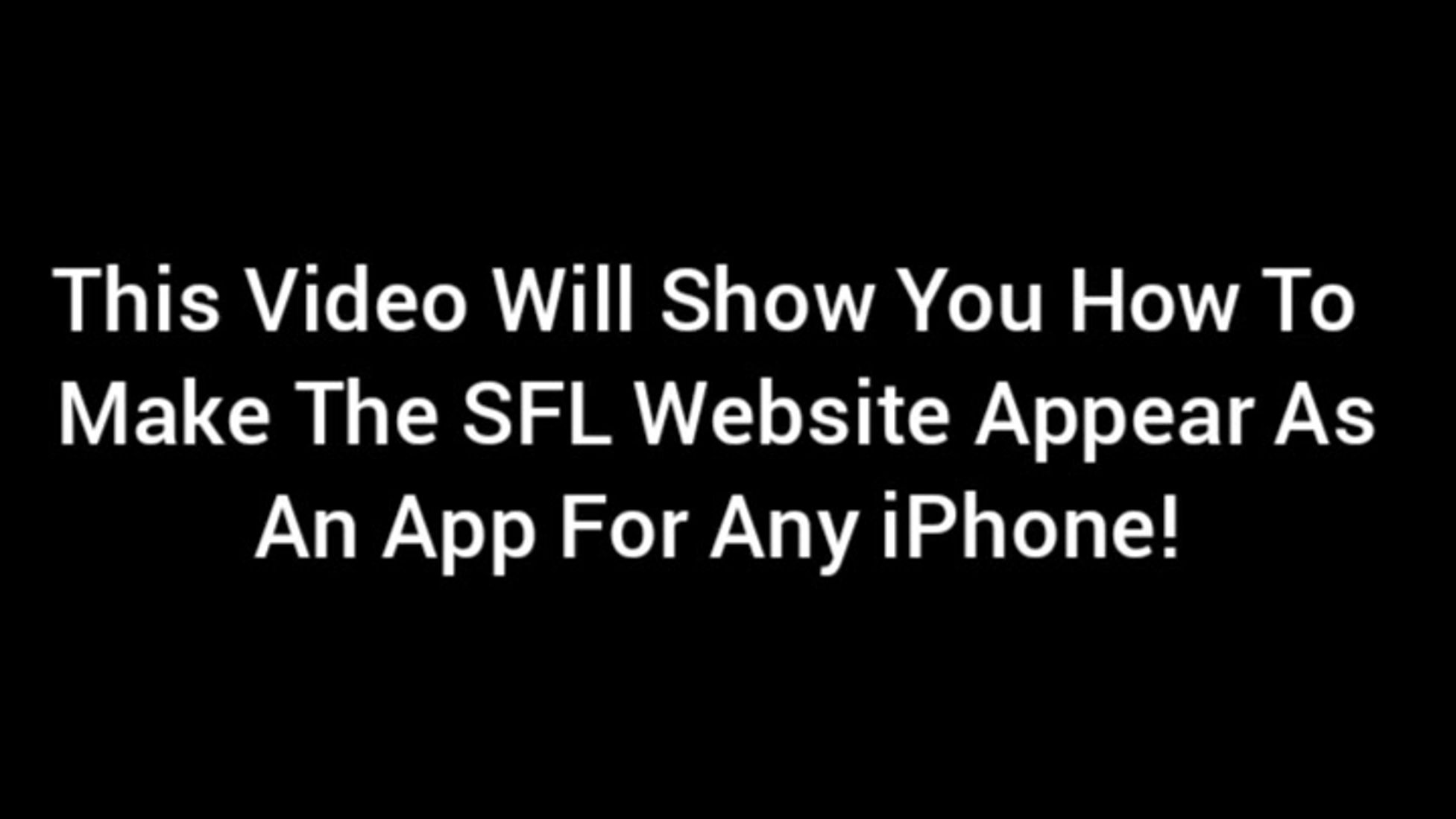 SFL App